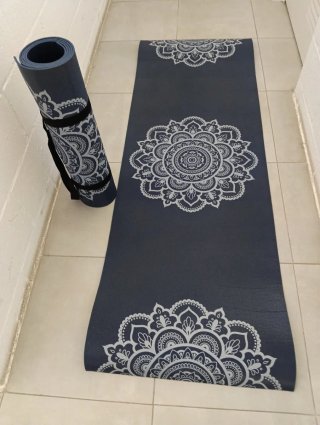 Esterilla Yoga/Pilates Mandala Azul