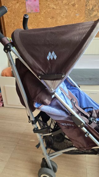 Silla Maclaren Quest Azul + Saco