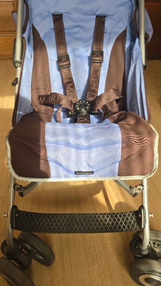Silla Maclaren Quest Azul + Saco