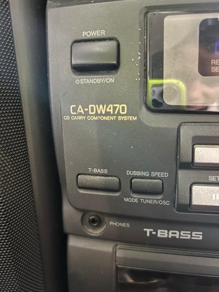 Radiocassette Aiwa CA-DW470 Vintage
