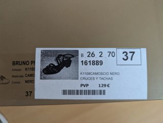 Sandalias Bruno Premi Talla 37 Mujer