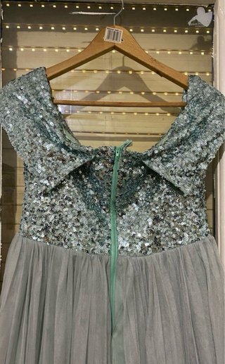 Vestido elegante dama de honor T42