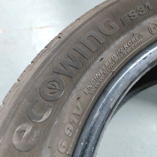 1x 205 55 16 91V KUMHO ECOWING ES31 AL 90% USO!!!