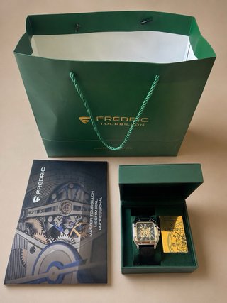 Reloj Frederic Automático Esfera Negra