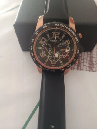 Reloj Viceroy Negro y Dorado