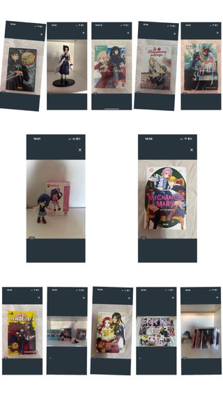 Lote manga y figuras