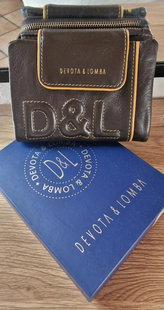 Cartera Devota & Lomba Piel Vacuno Marrón
