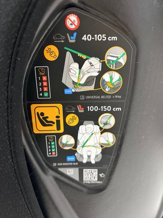 Silla de coche Vivitta i-BELT Negra