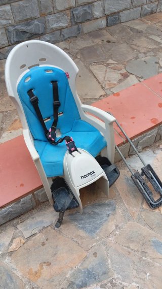 Hamax Smiley Silla Portabebés Bicicleta