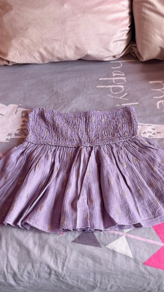falda morada cayetana