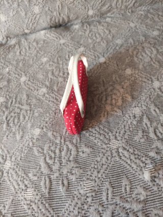 Estuche gafas niña lunares rojo y blanco