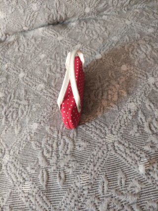 Estuche gafas niña lunares rojo y blanco
