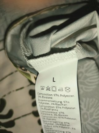 Vestido estampado floral talla L