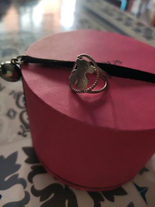 Anillo Tous Oso Plata