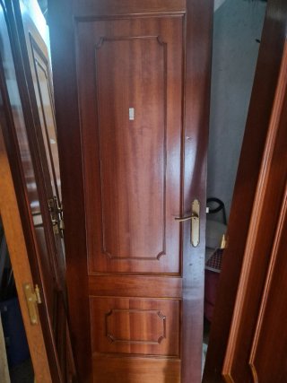Lote 6 puertas madera