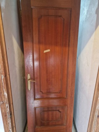 Lote 6 puertas madera