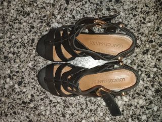 Sandalias Loucos & Santos Tacón Alto Negras