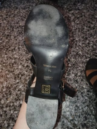 Sandalias Loucos & Santos Tacón Alto Negras