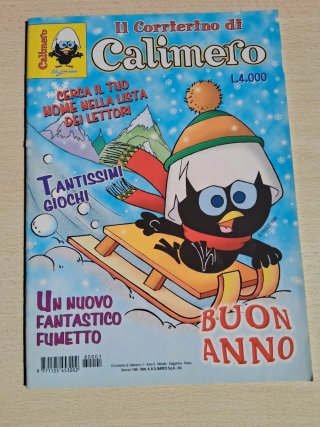 Lotto 6 riviste Il Corrierino di Calimero e giochi