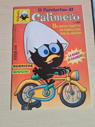 Lotto 6 riviste Il Corrierino di Calimero e giochi