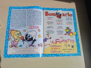 Lotto 6 riviste Il Corrierino di Calimero e giochi