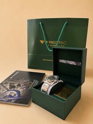 Reloj Fredric Tourbillon Mecánico Esqueleto