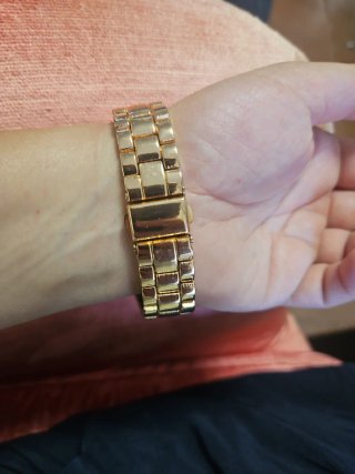 Reloj Melina Paris Mujer Dorado Multicolor