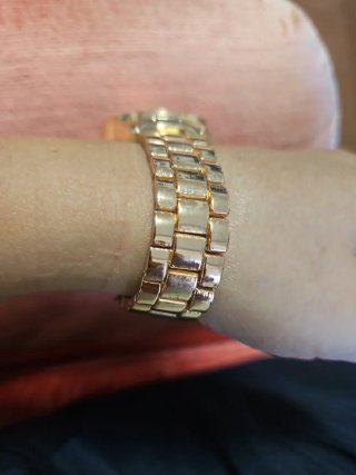 Reloj Melina Paris Mujer Dorado Multicolor
