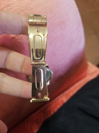 Reloj Melina Paris Mujer Dorado Multicolor