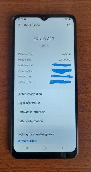 Samsung Galaxy A12 (SM-A127F/DSN) 32GB 3GB RAM Dua