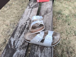 Sandalias Oh! Girl plateadas talla 36