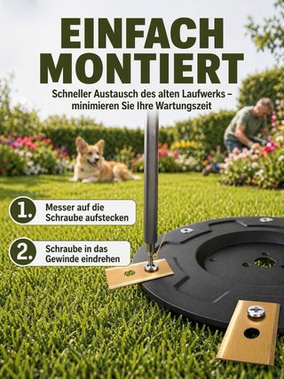NUEVO! Plato de Cuchillas Mammotion 1 y 2 (6uds)