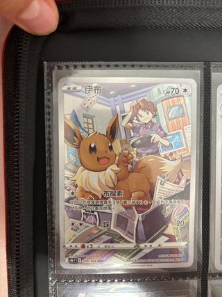 Eevee 210/184 Carta Pokémon