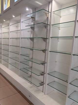 50 Baldas Cristal Templado 77x28