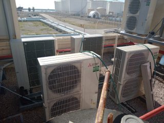 Instalación de aire acondicionado