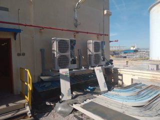 Instalación de aire acondicionado