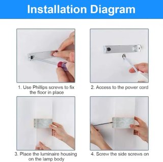 Aplique LED Pared Interior 12W Luz Blanca