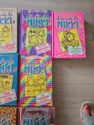 Diario de Nikki 1 - 5 y 9-13.