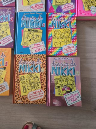 Diario de Nikki 1 - 5 y 9-13.