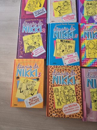 Diario de Nikki 1 - 5 y 9-13.