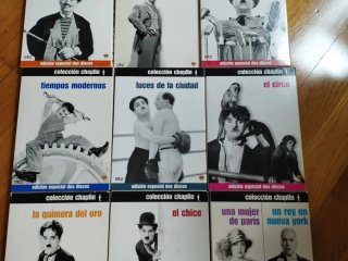 Colección Completa DVD Chaplin