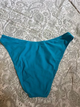 Braguita bikini Neufrofor azul y dorada Talla L