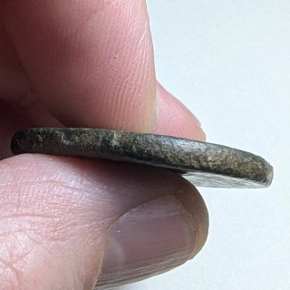 Moneda íbera Sekaisa 155-130 a.C.