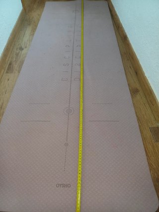 Esterilla Yoga Oysho Rosa