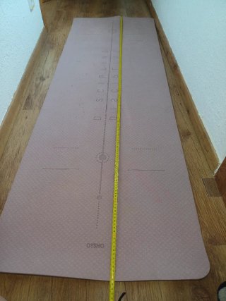 Esterilla Yoga Oysho Rosa