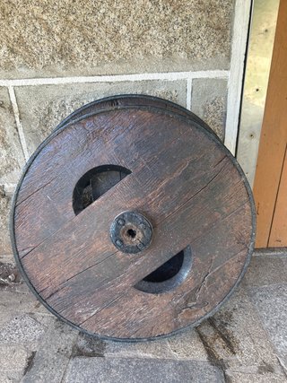 Ruedas de Carro Antiguas de Madera