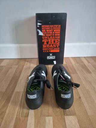 Zapatillas Munich Mundial 2.0 Piel Negra