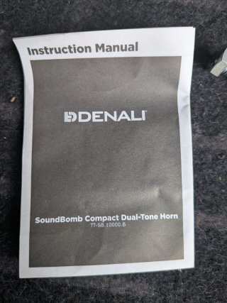Claxon moto Denali soundbomb