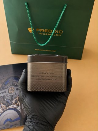 Reloj Frederic Tourbillon Mecánico Oro/Plata