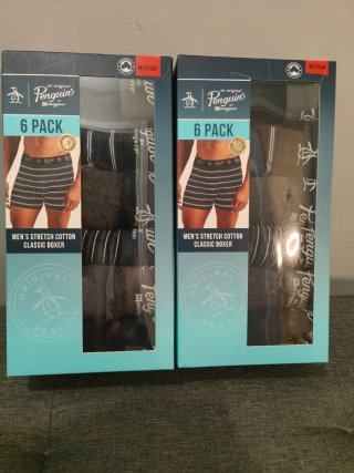 Pack 6 Calzoncillos Penguin Tallas L y M
